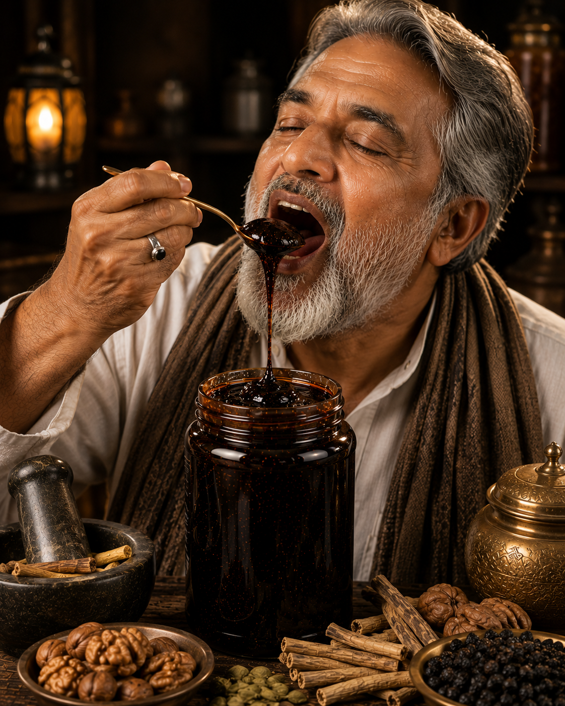 🌿 फौलादी गोल्ड माजून | Premium Herbal Majoon